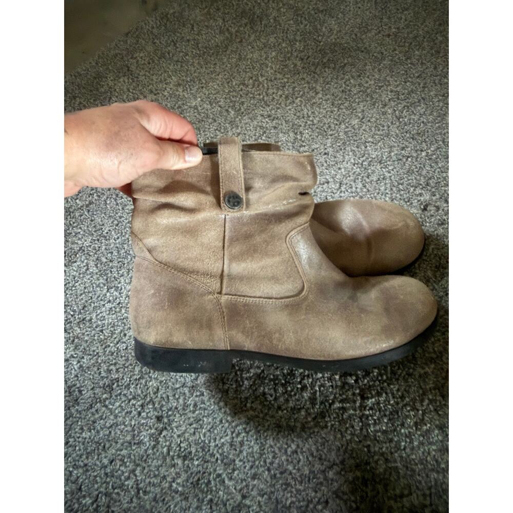 Birkenstock womens 40 brown booties - Picture 1 of 5